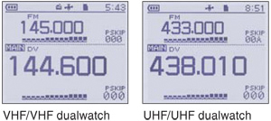 ICom ID-51 V/V, U/U, V/U Dualwatch