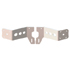 Dual M-2-3 Adapter Plate Kit White Dual M-2-3 Adapter Plate Kit White