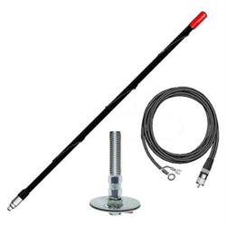 Firestik FG2DDB 2' No Ground Plane CB Antenna Kit - BLACK | Radioworld