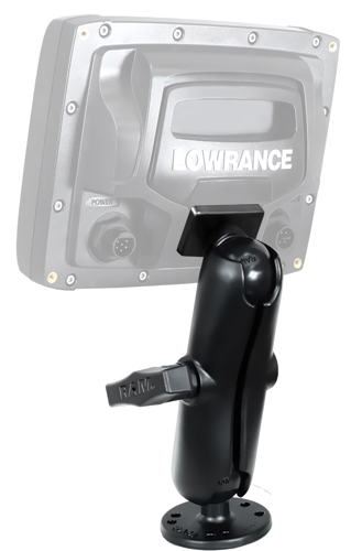 RAM Mounts RAM-101-LO11 Mount for Lowrance Elite-5 & Mark-5 Series Fishfinders