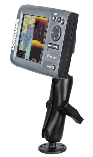 RAM Mounts RAM-101-LO11 Mount for Lowrance Elite-5 & Mark-5 Series Fishfinders