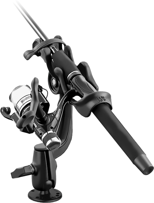 RAM Mounts RAM-114-RBU RAM-ROD 2000 Fishing Rod Holder
