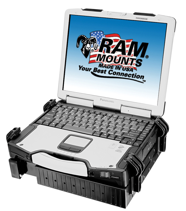 RAM Mounts RAM-234-3 Universal Laptop Tough-Tray Holder