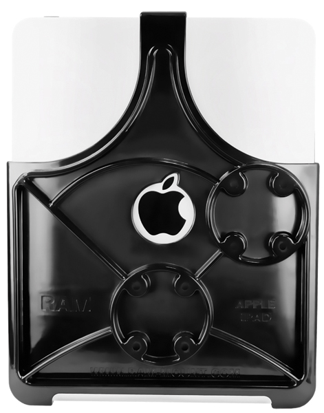 RAM Mounts RAM-HOL-AP8U Cradle for the Apple iPad 4, iPad 3, iPad 2 & iPad 1