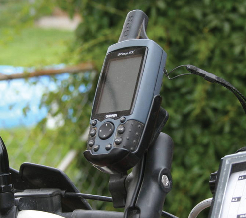 RAM-HOL-GA12U Cradle Holder for the Garmin Astro 220, GPS 60, GPSMAP 60, 60C, 60CS, 60CSx and 60Cx