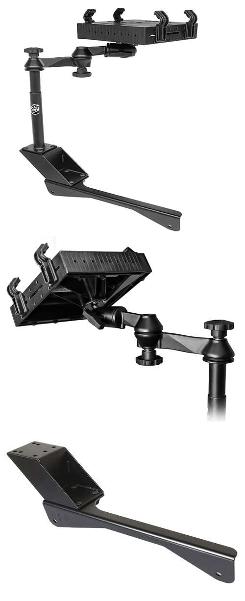 RAM-VB-145-SW1 No-Drill Laptop Mount for the Chrysler 300 & Dodge Charger/Magnum (Non-Police Cars)
