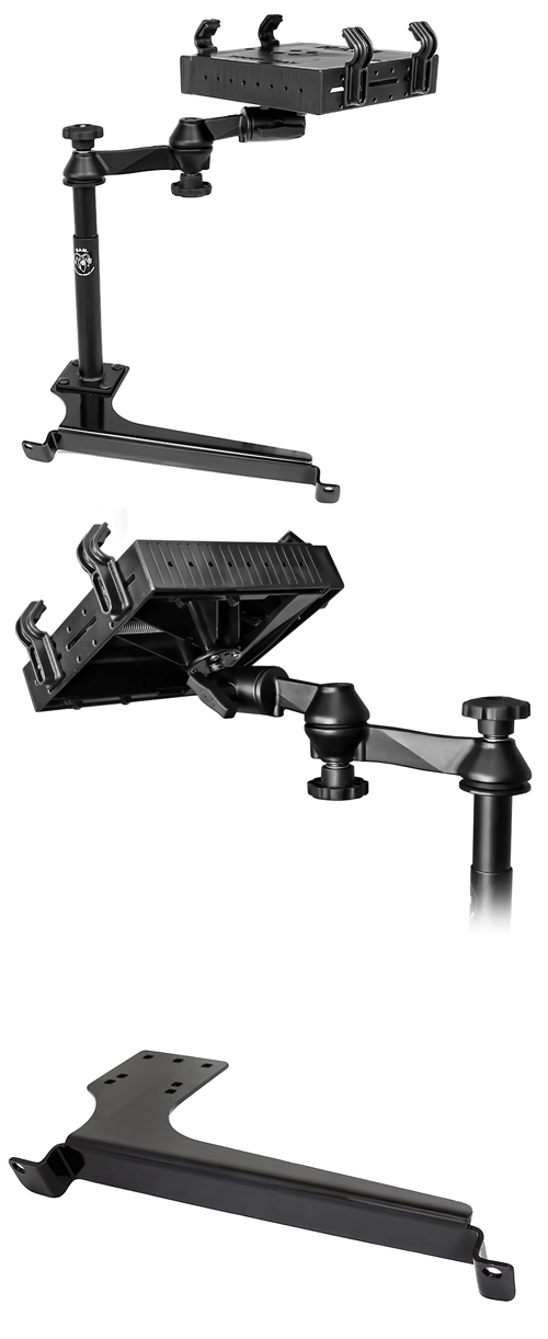 RAM-VB-167-SW1 No-Drill Laptop Mount for the Ford Fusion, Lincoln MKZ & Mercury Milan