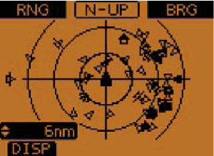 AIS plotter display
