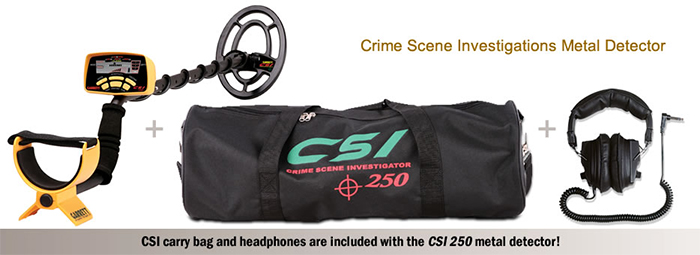 Garrett CSI 250 Ground Search Metal Detector