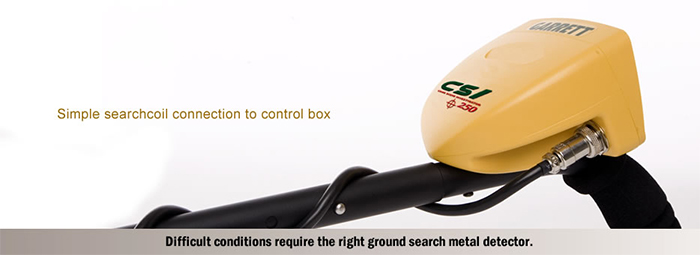 Garrett CSI 250 Ground Search Metal Detector