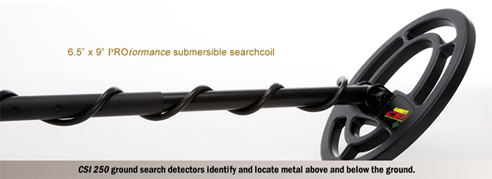 Garrett CSI 250 Ground Search Metal Detector