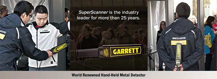 Garrett Super Scanner V Hand-Held Metal Detector