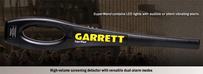 Garrett SuperWand Hand-Held Metal Detector